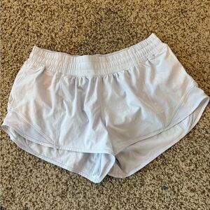 lululemon athletica Lavender Low Rise Hotty Hot Shorts